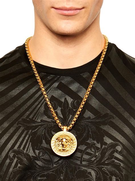 men versace pendant|Versace necklaces men's.